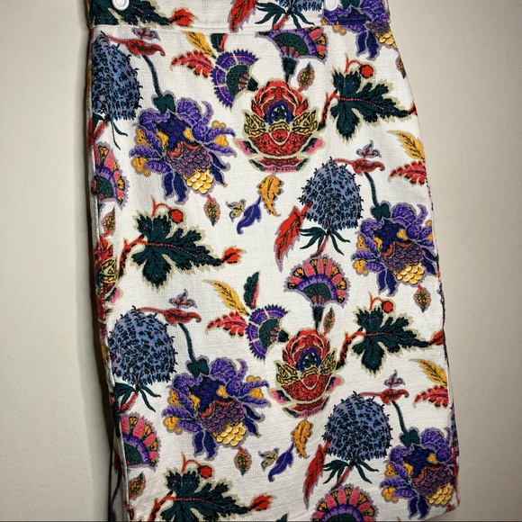 J. Crew Floral Paisley Midi Skirt - Picture 6 of 15